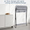 Foldable Changing Table Clothes Storage Station 6