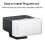 Soft Light Diffuser for IM20 Mini Flash, White PV Build Reduces Shadows for Photography 3