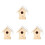 4St Mini Diy Holz Mit Jute Seil 4