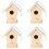 4St Mini Diy Holz Mit Jute Seil 7