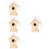 4St Mini Diy Holz Mit Jute Seil 9