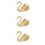 3Sets Holzpuzzles 3D Beige Kinder Holz Tier Puzzle 8