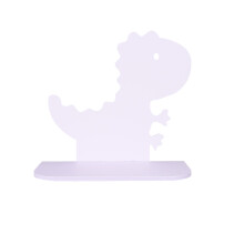 3Stk Regale Weiß Kinderzimmer Wandhohe Aufbewahrung Dino Design