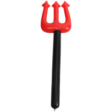 4Pcs Lightweight PVC Fork Inflatable Toy for Halloween Party Fun