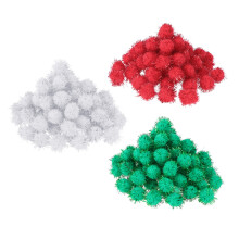 1000Stk Bastelpompons Flauschige Bälle Für Handmade