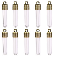 30St Heldere Mini Glasflesjes Met Dop Voor Versiering En Geschenk