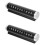 2Pièces Plaques Téléphone Auto Aluminium Noir Accessoire 7