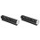 2Pièces Plaques Téléphone Auto Aluminium Noir Accessoire 4