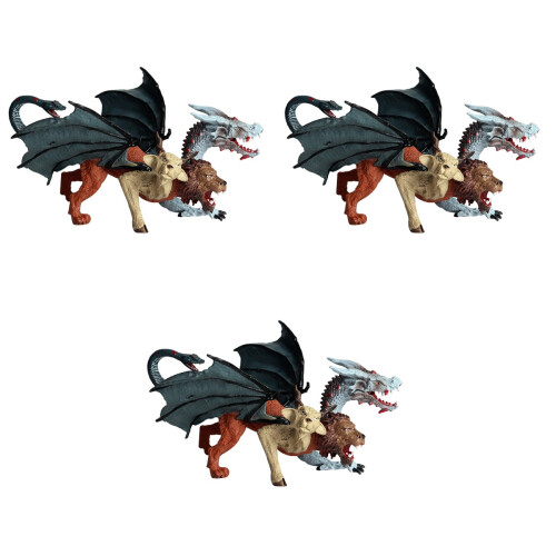 3Pièces Figurines Design Réaliste Accessoires Décoratifs 2