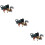 3Pièces Figurines Design Réaliste Accessoires Décoratifs 9