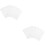 24Pcs White Plastic Mesh Sheets for Sewing Durable Crafting Quilting 6
