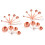 2Pcs Rose Gold Measuring Cups and Spoons for Baking Kitchen Use 4