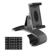 3Pièces Support Téléphonique Noir Rotatif 360 Usage