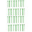 200Pièces Tees Golf Bois Vert Protection Durable Usage Extérieur 5