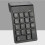 3Pcs Black Wireless Numeric Keypad Mechanical Keys for Typing Use 11