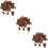 3Packs Natural Dark Brown Tree Bark for Scenic DIY Sand Table Projects 11