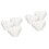 6St Katoenen Slips Wit Elastisch Materiaal 4
