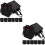 12Pcs Black Non Woven Bags with Divider 5
