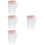 4Pcs Pink Cold Water Kettles Large Capacity Drink Pitchers 7