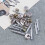 30 Sets Cupboard Pre-Inserted Nuts Cam Fittings Triple 3