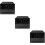 3 Pieces Dust-Proof Shoe Box Shoes Storage Container Simple Case 8