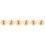 6Pcs Kids Golden Copper Finger Cymbals Mini Percussion Instruments 4