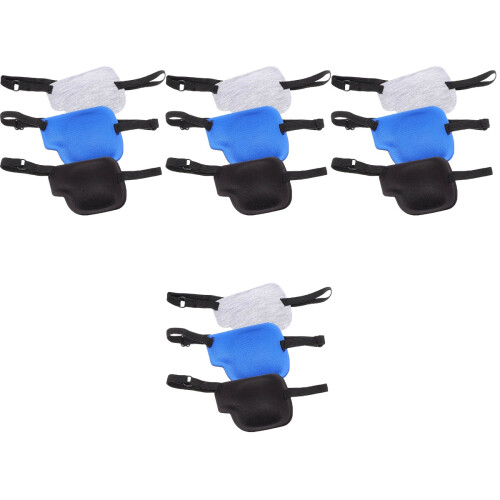 12Pcs Daily Use Polyester Eye Protectors Small Lightweight Eye Covers 2