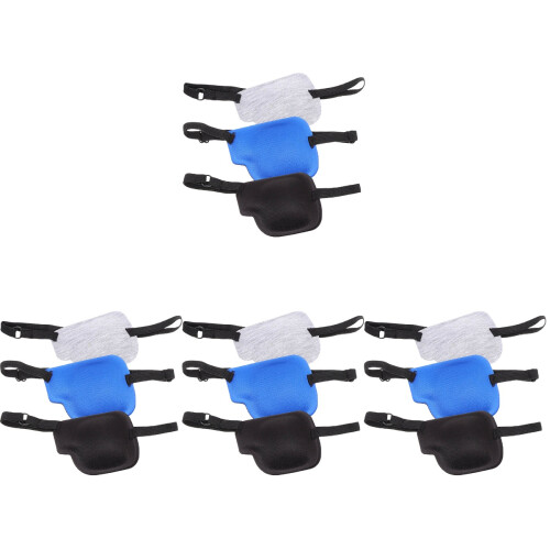 12Pcs Daily Use Polyester Eye Protectors Small Lightweight Eye Covers 1