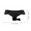 4Pcs Black Plastic Speaker Mounting Brackets Tripod Stand for Speakers 10