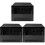 3 Pieces Dust-Proof Shoe Box Shoes Storage Container Simple Case 2