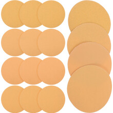 160Pcs Sanding Paper Set for Furniture Wood Polishing Beige Fine Grit