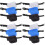 12Pcs Daily Use Polyester Eye Protectors Small Lightweight Eye Covers 5