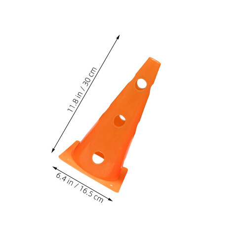 10Pcs Small Stackable Football Training Cones for Speed and Agility 2