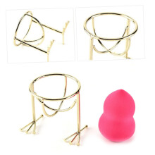 3pcs Makeup Sponge Holder Set with Fast Drying Ventilation and Hygienic Powder Puff Stand