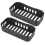 6Pcs Suction Cup Aquarium Plant Pots Black ABS Hanging Holders 1