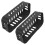 6Pcs Suction Cup Aquarium Plant Pots Black ABS Hanging Holders 2