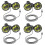 4St Auto USB Ventilator Voor Koeling Van Autostoel, Multi Kleur Design 6