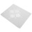 5St Wit Acryl Borduur En Patchwork Stencil Sjabloon Voor Handwerk 1