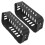 6Pcs Suction Cup Aquarium Plant Pots Black ABS Hanging Holders 3