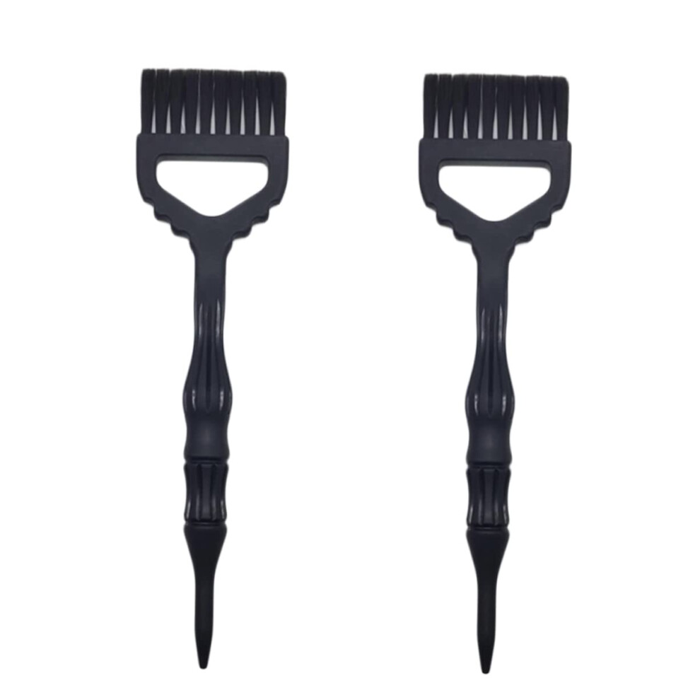 2PCS Professional Hair Dye Brush and Coloring Comb Set with Pointed Tail for Salon and Home Use