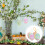 12pcs Easter Egg Easter Tree Decorations Foam Striped Egg Ornaments 1