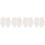 4St Bruiloft Haaraccessoires Bruids Sluier Haarspeld Beige 6