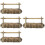 4Pcs Brown Combination Lock for Drawer and Cabinet 8