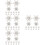 120St Multi-Functionele Resin Pushpins Wit Voor Kaart En Memo's 9