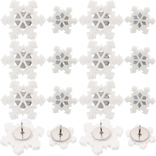 120St Multi-Functionele Resin Pushpins Wit Voor Kaart En Memo's