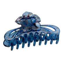 Rose Flower Resin Hair Claw Clip for Women, Smooth Hair Protection, Elegant Design, Everyday Styling