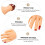 Nail Practice Hand with Realistic Shape, Durable PVC Manicure Training Model for Beginners 4