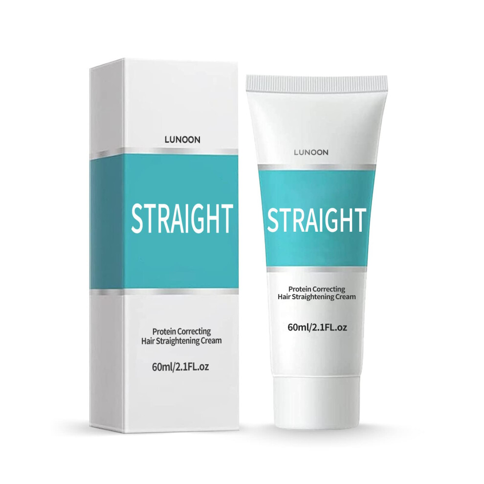 Cream Protein Correcting Hair Straightening With Silk And Gloss, Nourishing Fast Smoothing 60Ml