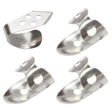 12St Duurzame Metalen Thumbpicks Voor Gitaar En Banjo in