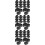 60St Compacte Zwarte Kabelclips, Voor Microfoonstandaards Thuis 8